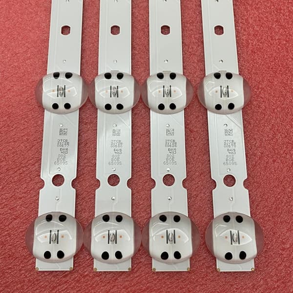 LED-bakgrundsbelysning, kompatibel med flera TV-modeller, 9 LED-lampor