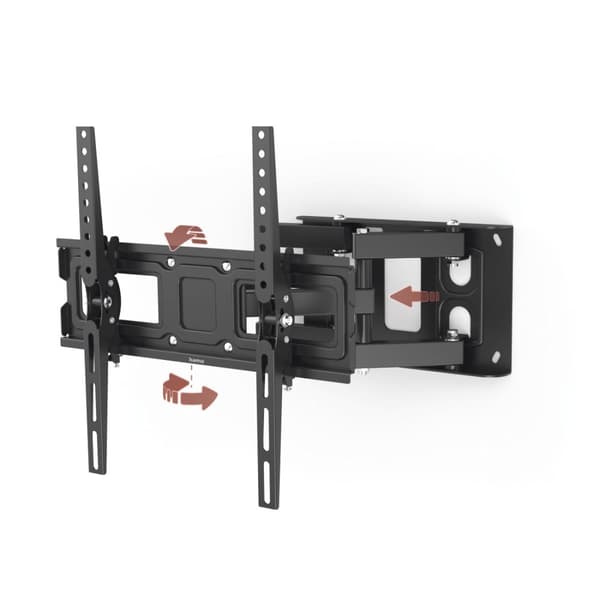 Hama FULLMOTION TV Wall Bracket, 165 cm (65"), scissor arms, black