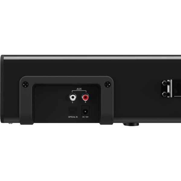 Ljudsoundbar - MAJORITY - SNOWDON - Inbyggd subwoofer - 120W - Bluetooth, RCA, USB, optisk, Aux-in
