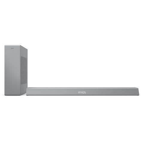 Philips TAB8505/TV - Soundbar med trådlös subwoofer - 240W - HDMI e-ARC - Dolby Atmos - DTS Play-FI - Bluetooth 2.1