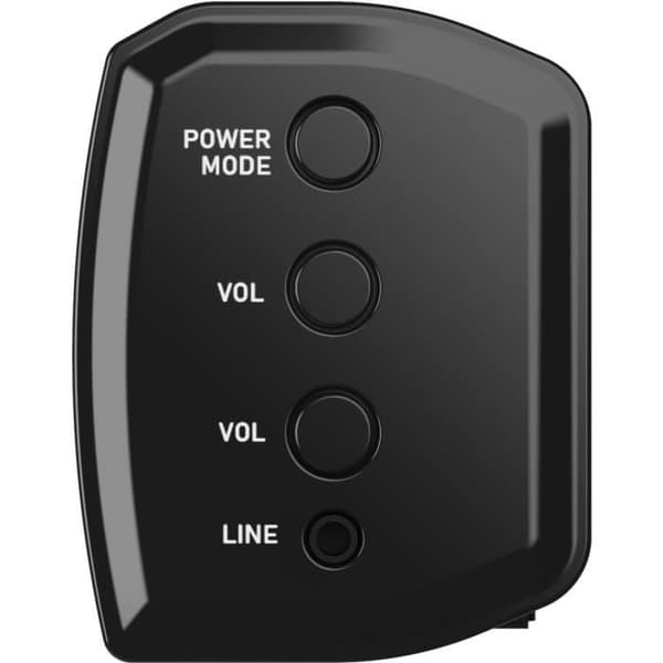MAJORITY BOWFELL - Kompakt 2.1 soundbar - Bluetooth, RCA, USB, Optisk och Aux-in - 50W - Svart