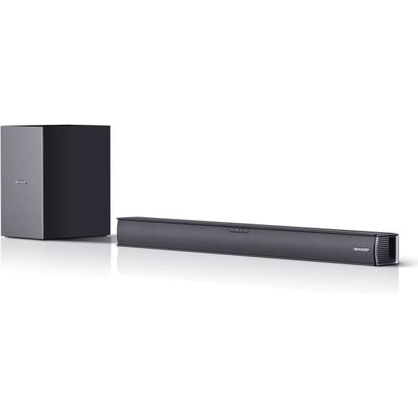 SHARP 2.1 soundbar med trådlös subwoofer - Bluetooth - HDMI - 160W - Svart