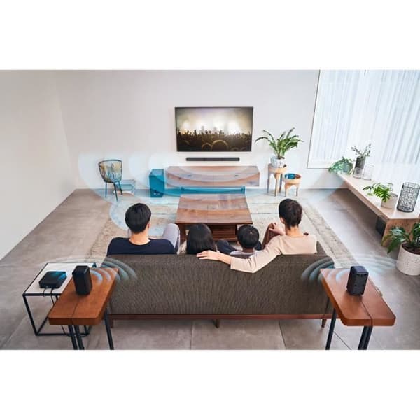 5.1 soundbar + subwoofer + 2 högtalare - SONY HT-S40R - 600W - Bluetooth 5.0