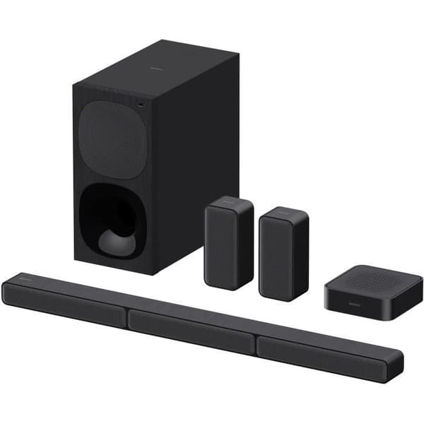 5.1 soundbar + subwoofer + 2 högtalare - SONY HT-S40R - 600W - Bluetooth 5.0