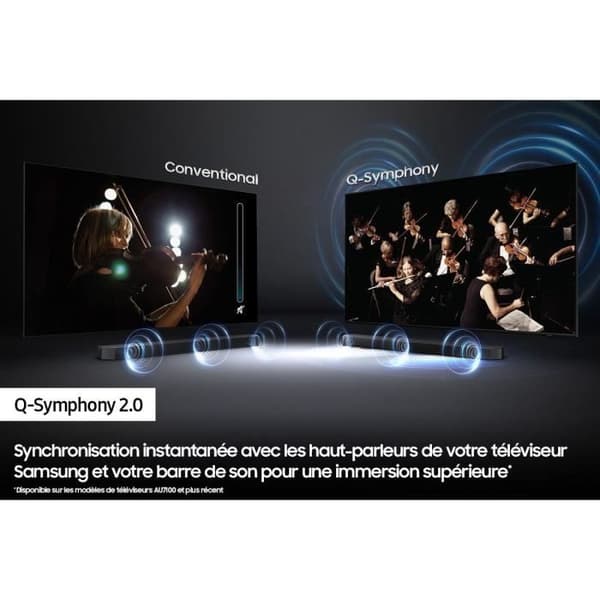 SAMSUNG HW-S50B - Soundbar 3.0 - One Body - Inbyggd subwoofer - Bluetooth