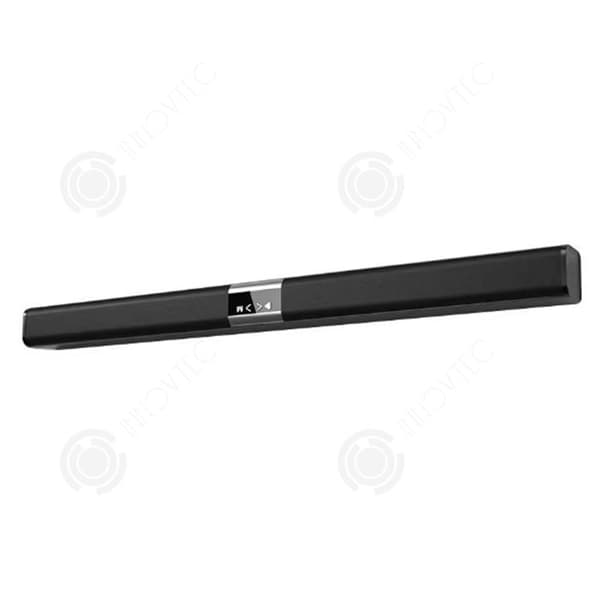 INN Soundbar för TV 10W effekt 80x6x6,2cm djup bas djupa kanaler stereoljudkanaler bluetooth fjärrkontroll metallfäste