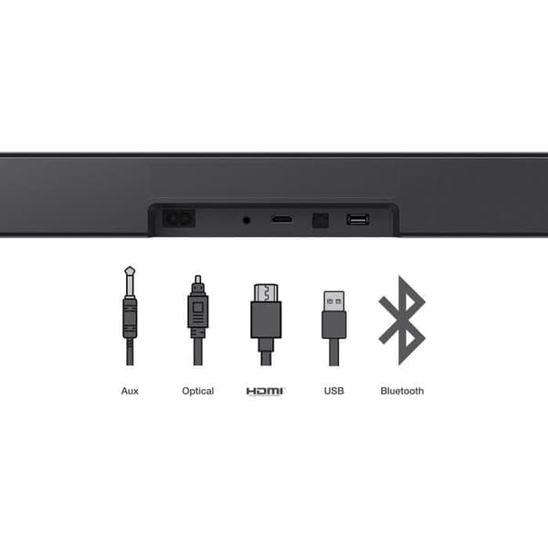 Ljudlimpa - TCL - S45HE - Dolby Atmos 2.1 med inbyggd subwoofer - Svart