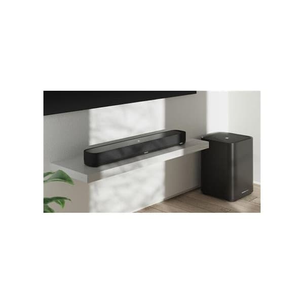 Sennheiser AMBEO Soundbar Mini - 3D-ljud för TV, filmer och musik - Kompakt enhet med kraftfulla ljud.