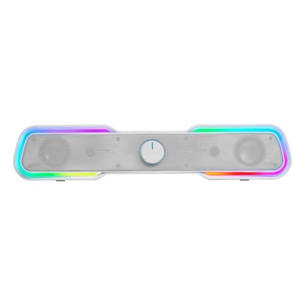 Mars Gaming MSBX White soundbar - Bluetooth 5.0 + Jack 3.5 - DSP-ljud 10W