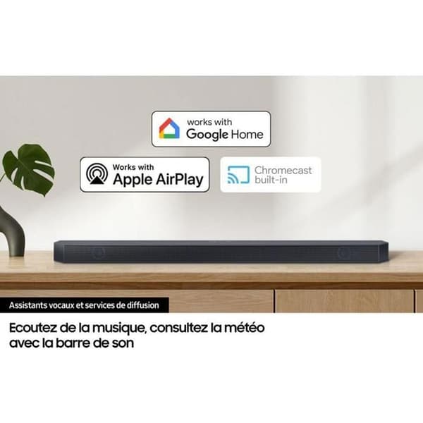 Ljudlimpa - Samsung - HW-Q700D - Dolby Atmos - DTS:X - 3.1.2 kanaler