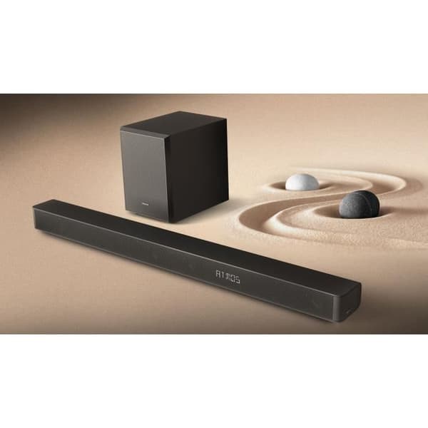 HISENSE AX3100G soundbar - Bluetooth - Dolby Atmos - Trådlös subwoofer - 280W - Svart