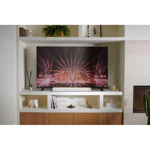 Ljudbar - Thomson - SB401BT - Bluetooth 5.0 - 200 Watt - Vit och träfinish