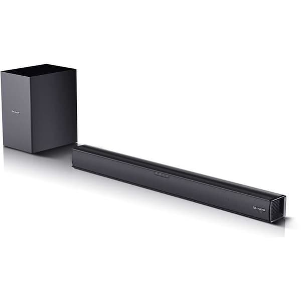 SHARP 2.1 soundbar med trådlös subwoofer - Bluetooth - HDMI - 160W - Svart
