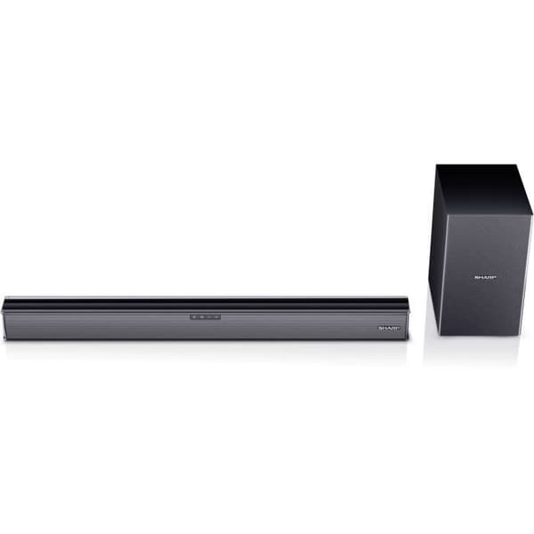 SHARP 2.1 soundbar med trådlös subwoofer - Bluetooth - HDMI - 160W - Svart