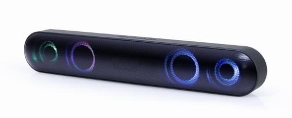 Gembird SPKBT-BAR400L soundbar-højttaler Sort 2.0 kanaler 10 W