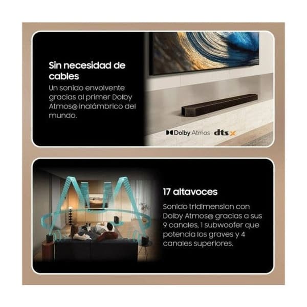 Samsung HW-Q930D/EN Svart ljudbar