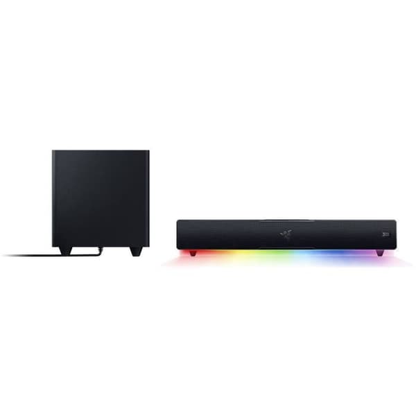RAZER LEVIATHAN V2 aktiv soundbar - Bluetooth 5.2 - Dolby Virtual Surround - Svart