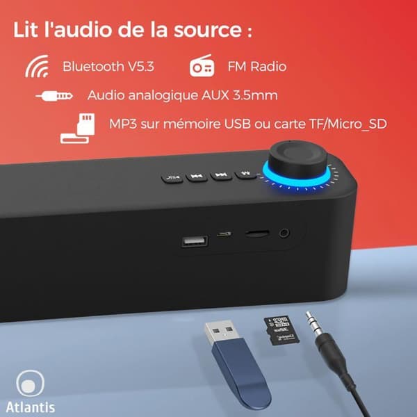 Barre de son Atlantis - P003-C0820-B