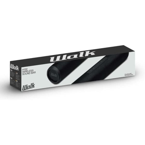 W.A.L.K Trådlös Bluetooth Soundbar 10 W Svart