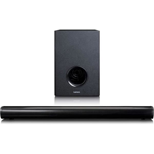 Ljudstång - Lenco - SBW-800 - Bluetooth 5.0 - 2 x 20W RMS - Extern subwoofer