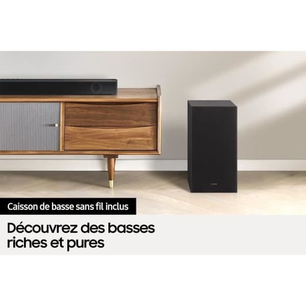 SAMSUNG HW-B530 - 2.1ch soundbar - 380W - Bluetooth - HDMI ARC - 6,5'' trådlös subwoofer - Bass Boost
