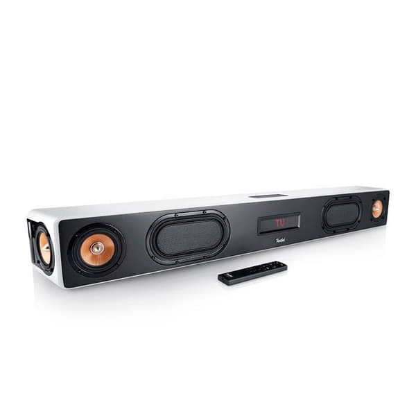 Teufel CINEBAR ULTIMA kraftfull ljudbar i högkvalitet med 380 watt för TV, musik och spel på hög nivå.