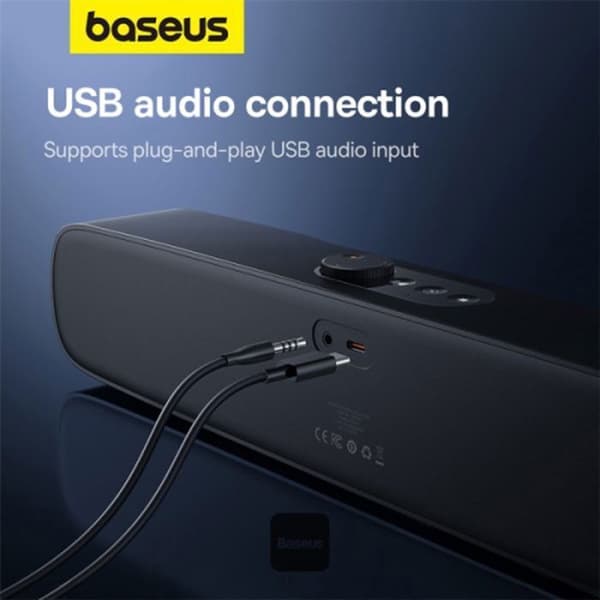 Trådlös högtalare - AeQur - DS10 - Bluetooth 5.3 - Typ-C - 10W + 10W