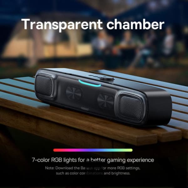 Trådlös högtalare - AeQur - DS10 - Bluetooth 5.3 - Typ-C - 10W + 10W