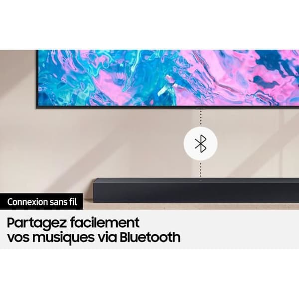 SAMSUNG HW-C400/ZF - Soundbar 2.0 - 40W - Bluetooth