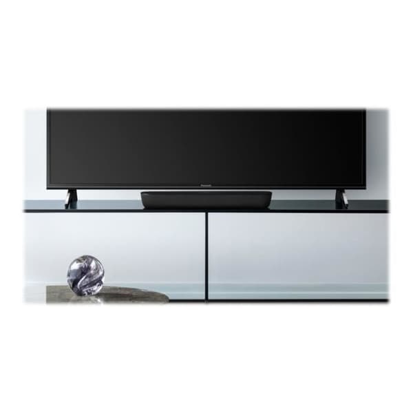 Panasonic Soundbar SC-HTB200EGK | 80W Bluetooth 2.0 Dolby/DTS, Optiska/HDMI-anslutningar, USB, Kompakt formfaktor, Svart