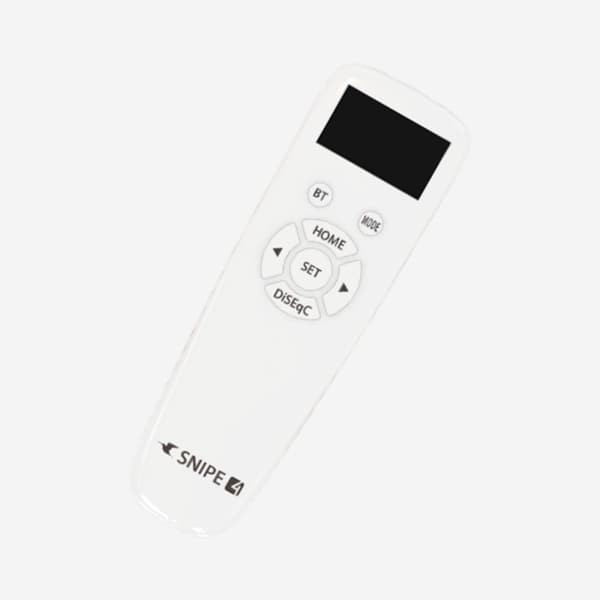 Selfsat Snipe 4 Single med Bluetooth-fjärrkontroll och IOS & Android-kontroll satellitcampingantenn