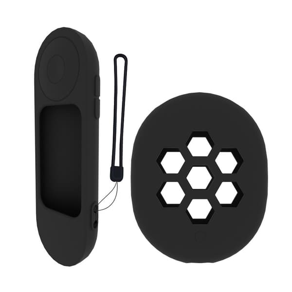 INF Beskyttende silikondeksel for Google Chromecast 2020 TV-fjernkontroll Sort