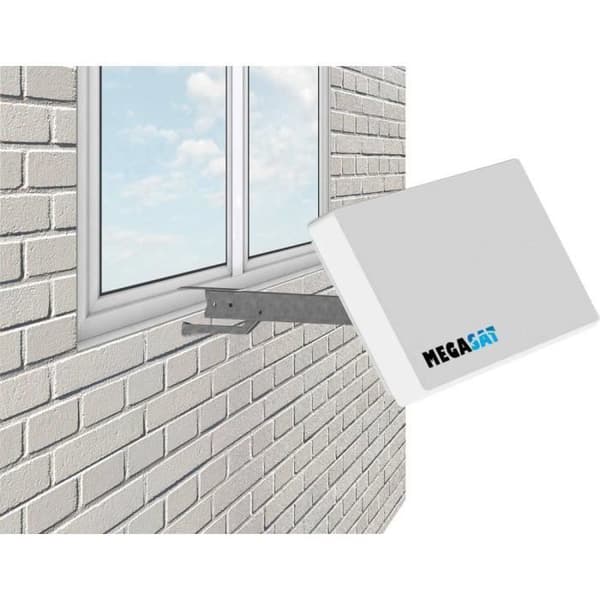 SAT Antenn - MEGASAT - D4 Profi Line 200212 - Vit