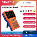 Miniatyrbild 2 av 2: Satellite Finder, 4,3 tum skärm, DVB-S2X/S2/S/T2/T/C stöd, integrerad högtalare,V8 Hittare Pro2, EU Kontakt