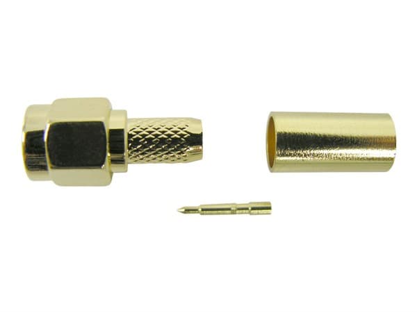 Televes Kontakt SMA crimp hane för LMR/MLL-200 kabel, 50 ohm