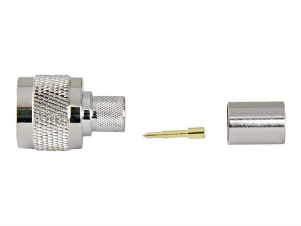 Televes Kontakt N-14, crimp, hane av N-typ 50 ohm för LMR/MLL-400