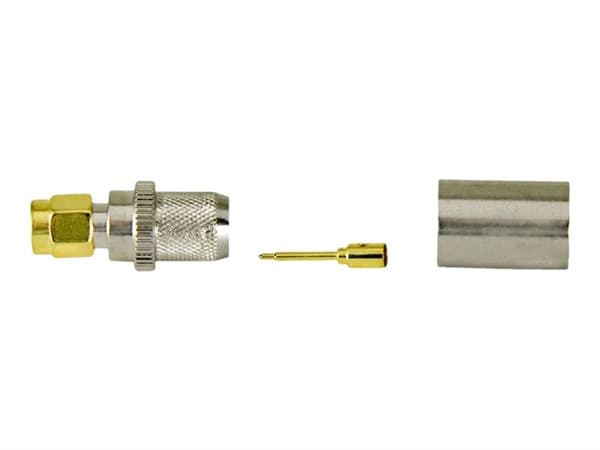 Televes Kontakt SMA-14, crimp hane för LMR/MLL-400 kabel, 50 ohm