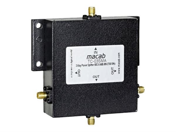 Televes Splitter TC-03SMA, 3-vägs 50 ohm, 5,5 dB, 698-2700 MHz