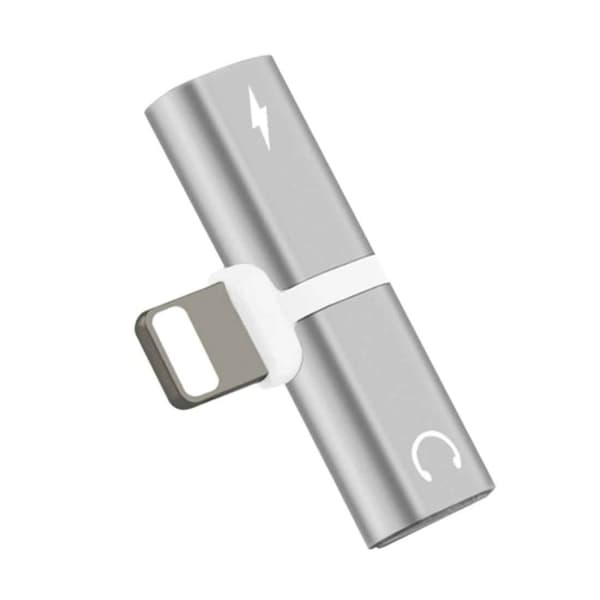 2-Pak - Splitter & Hodetelefonadapter for iPhone - Lad & Lytt