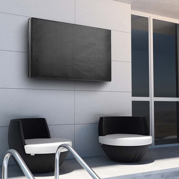 Nedis Utendørs TV Screen Cover | Skjermstørrelse: 30 - 32 " | Høyeste kvalitet Oxford | Sort