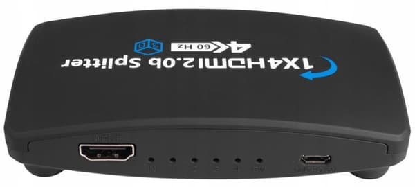 HDMI 2.0 SPLITTER 1x4 UHD 4K SPLITTER HDCP 2.2
