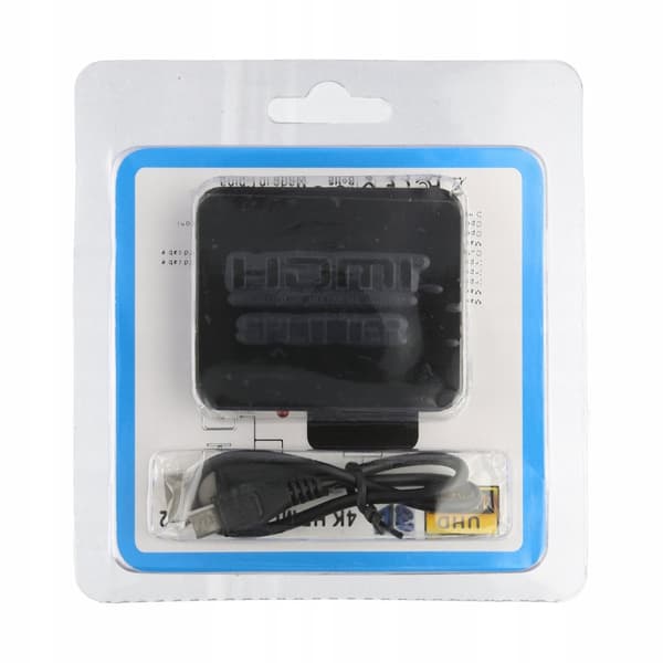 HDMI SPLITTER 1x2 SPLITTER 4K*2K FULLHD 4K ULTRA