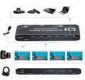 Miniatyrbild 11 av 11: HDMI 2.0 SPLITTER 2x4 SWITCH HDCP 2.2