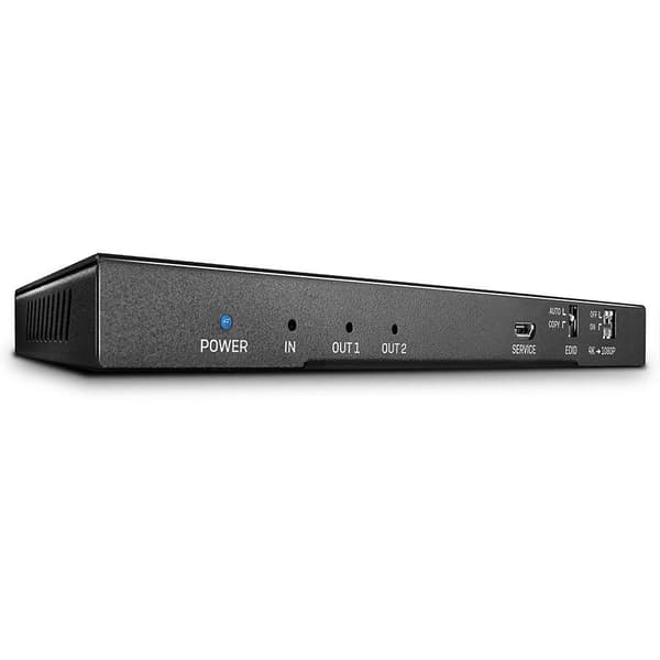 HDMI 2.0-splitter 18G 2-portar med ljud Lindy, 38230