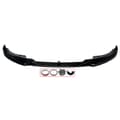 Miniatyrbillede 2 af 2: Front Bumper Splitter, Glans Sort, Skræddersyet til BMW 4 Series G22 G23,Glansende Sort