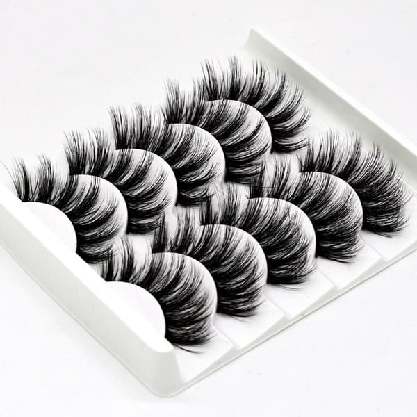 Irtoripset 5 para - 3D faux mink (G-46)