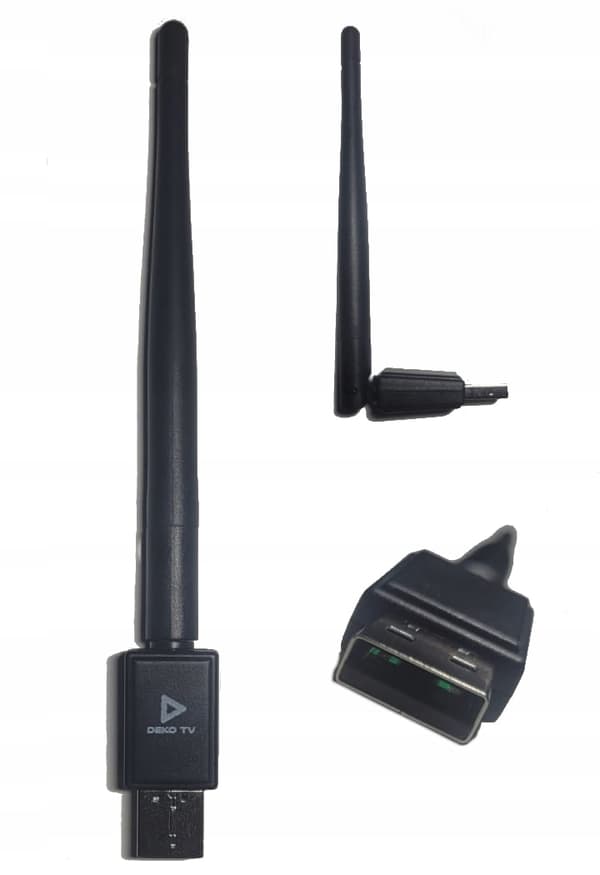 DekoTV Antenn Adapter WiFi USB Deko TV Wi fi för dekoder PC Laptop DEKO