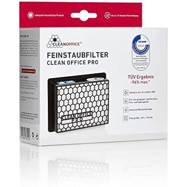 Fin dammfilter - RENT - 8301010 - Effektivitet 96% - Universell - Enkel installasjon