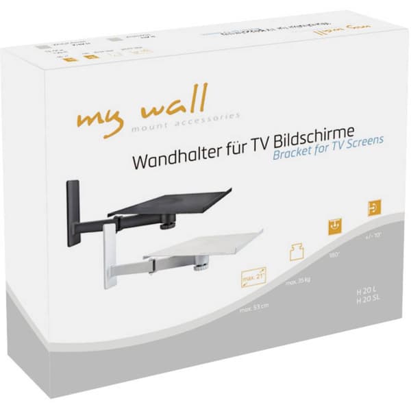 TV-väggfäste My Wall H 20 SL 25,4 cm (10) - 50,8 cm (20) Tilt + Svängbar