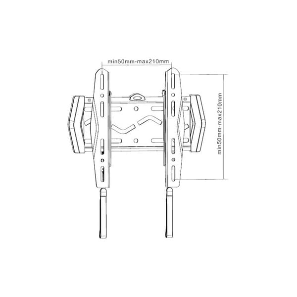 Neomounts LED-W120 TV-väggfäste 55,9 cm (22) - 101,6 cm (40) Fast